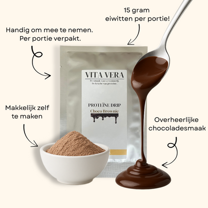 ProteïneDrip Choco-Brownie