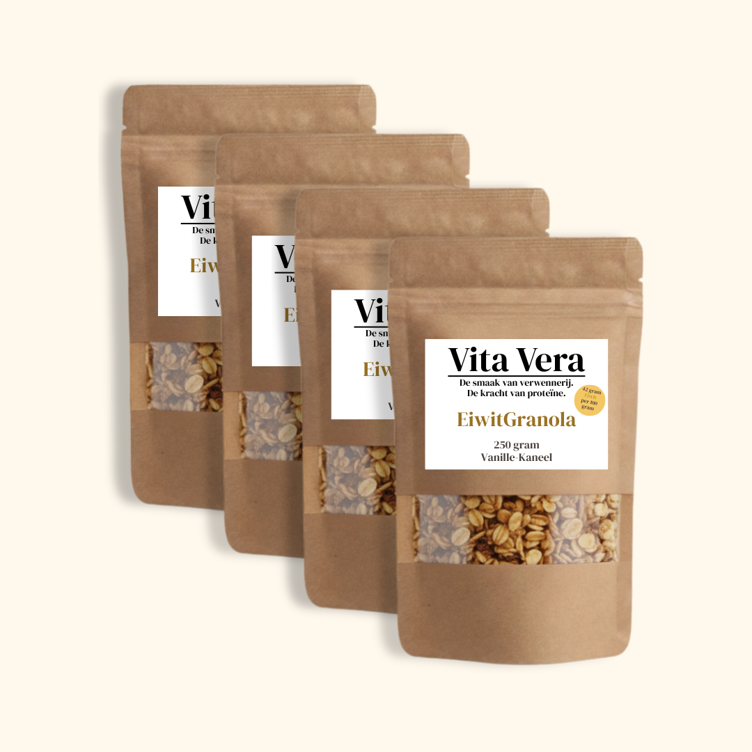 EiwitGranola Vanille-Kaneel